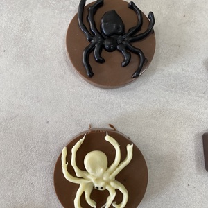 Halloween-i csoki tallér - élelmiszer - édesség - Meska.hu