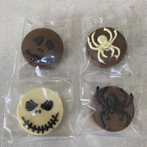 Halloween-i csoki tallér - élelmiszer - édesség - Meska.hu