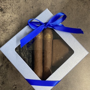 Csokoládé szivar+öngyújtó - élelmiszer - édesség - kézműves csokoládé - Meska.hu