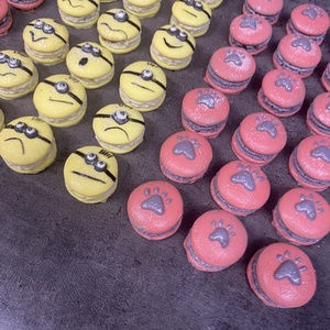 Csoki macaronok - élelmiszer - édesség - kézműves csokoládé - Meska.hu