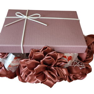 Örök rózsabox - bronz rozé színben - otthon & életmód - dekoráció - virágdísz és tartó - virágbox, virágdoboz - Meska.hu