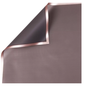 Rose gold keretes fólia ív: 58 x 58 cm, 20db - Sötét szürke, Kellékek & szerszámok, Csomagolóanyag, Fólia, , MESKA