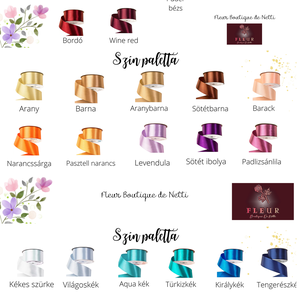 Elegáns masnis hajcsat - több színben - ruha & divat - hajdísz & hajcsat - hajcsat & hajtű - Meska.hu