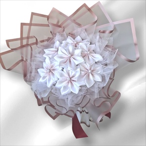 7 szálas pluméria csokor � kézzel készült örök virágcsokor, esküvőre és ajándékba, Otthon & Életmód, Dekoráció, Virágdísz és tartó, Virágcsokor, Virágok, Virágkötés, MESKA