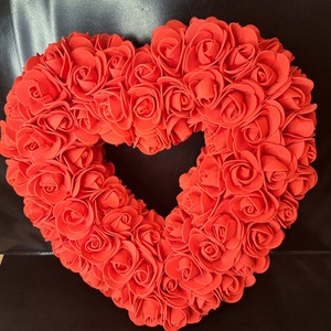 Szív alakú virágbox - otthon & életmód - virágdekoráció - virágok - virágbox - Meska.hu