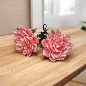 Egy szál szatén dália � rózsaszín örök virág  - otthon & életmód - virágdekoráció - virágok - szálas virág - Meska.hu