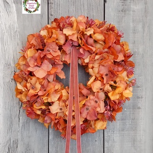 Hortenzia Kopogtató - otthon & életmód - dekoráció - ajtó- és ablak dekoráció - ajtódísz & kopogtató - Meska.hu