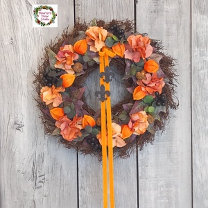 Őszi Kontraszt Kopogtató - otthon & életmód - dekoráció - ajtó- és ablak dekoráció - ajtódísz & kopogtató - Meska.hu