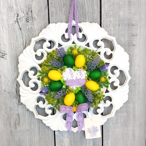 Fűszerkert Virágos Dísztálca Egyedi és Különleges Dekoráció/ Virágos Kopogtató / Virágos Falidísz /Virágos Asztaldísz/ - Meska.hu