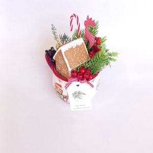   Mézi Bögre - Karácsonyi Asztaldísz/Téli Asztaldísz/Bögrés Asztaldísz - otthon & életmód - dekoráció - asztal és polc dekoráció - asztaldísz - Meska.hu