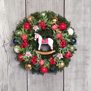 MeseKarácsony - Karácsonyi Kopogtató/Téli Kopogtató /Téli Ajtódísz/Karácsonyi Ajtódísz/Falidísz/ - karácsony - karácsonyi lakásdekoráció - karácsonyi ajtódíszek - Meska.hu