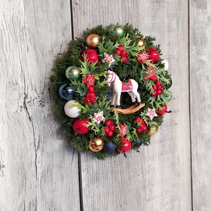 MeseKarácsony - Karácsonyi Kopogtató/Téli Kopogtató /Téli Ajtódísz/Karácsonyi Ajtódísz/Falidísz/ - karácsony - karácsonyi lakásdekoráció - karácsonyi ajtódíszek - Meska.hu