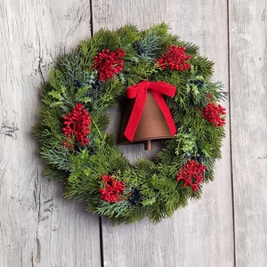 Vintage Karácsony - Karácsonyi Kopogtató/Téli Kopogtató /Téli Ajtódísz/Karácsonyi Ajtódísz/Falidísz/ - karácsony - karácsonyi lakásdekoráció - karácsonyi ajtódíszek - Meska.hu