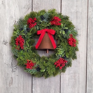 Vintage Karácsony - Karácsonyi Kopogtató/Téli Kopogtató /Téli Ajtódísz/Karácsonyi Ajtódísz/Falidísz/ - karácsony - karácsonyi lakásdekoráció - karácsonyi ajtódíszek - Meska.hu