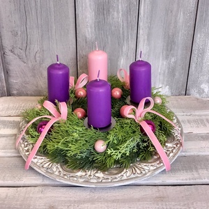 Advent Hagyománya- Adventi Koszorú - karácsony - adventi díszek - adventi koszorú - Meska.hu