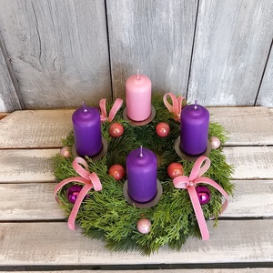 Advent Hagyománya- Adventi Koszorú - karácsony - adventi díszek - adventi koszorú - Meska.hu