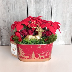   Aranyszarvas Legendája - Karácsonyi Asztaldísz/Ünnepi Asztaldísz/Téli Asztaldísz - Meska.hu