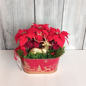   Aranyszarvas Legendája - Karácsonyi Asztaldísz/Ünnepi Asztaldísz/Téli Asztaldísz - otthon & életmód - dekoráció - asztal és polc dekoráció - asztaldísz - Meska.hu