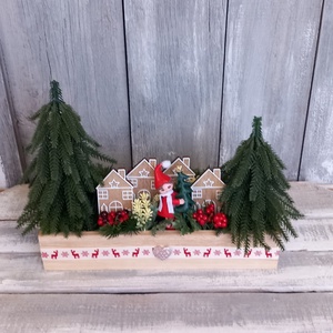   Piroska Karácsonya - Karácsonyi Asztaldísz/Ünnepi Asztaldísz/Téli Asztaldísz - otthon & életmód - dekoráció - asztal és polc dekoráció - asztaldísz - Meska.hu