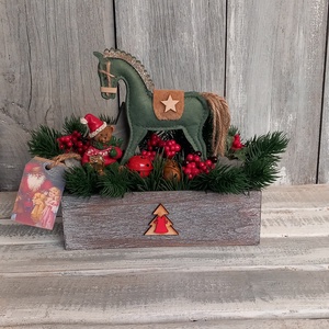   Mesés Karácsony - Karácsonyi Asztaldísz/Ünnepi Asztaldísz/Téli Asztaldísz - Meska.hu