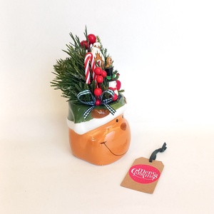   Rénó Karácsonya - Karácsonyi Asztaldísz/Asztaldísz/Téli Asztaldísz/Bögrés Asztaldísz - otthon & életmód - dekoráció - asztal és polc dekoráció - asztaldísz - Meska.hu