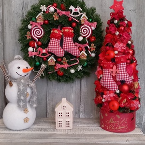 Mesés Karácsony Vár- Karácsonyi Kopogtató/Téli Kopogtató /Téli Ajtódísz/Karácsonyi Ajtódísz/Falidísz/ - karácsony - karácsonyi lakásdekoráció - karácsonyi ajtódíszek - Meska.hu