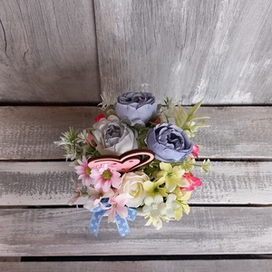  Kedves Virágok  - Tavaszi Asztaldísz/Virágos Asztaldísz/Köszöntő Virágdísz - otthon & életmód - dekoráció - asztal és polc dekoráció - asztaldísz - Meska.hu