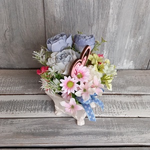  Kedves Virágok  - Tavaszi Asztaldísz/Virágos Asztaldísz/Köszöntő Virágdísz - otthon & életmód - dekoráció - asztal és polc dekoráció - asztaldísz - Meska.hu