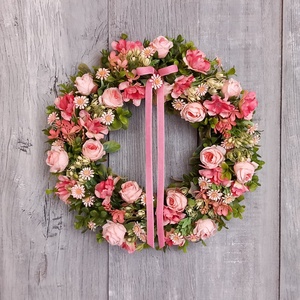 CsodaVirágok- Virágos Kopogtató/ Tavaszi Kopogtató /Nyári Ajtódísz/Ajtódísz /Falidísz/Koszorú - otthon & életmód - dekoráció - ajtó- és ablak dekoráció - ajtódísz & kopogtató - Meska.hu