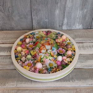 NyusziBarátok- Húsvéti Ajtódísz /Virágos Ajtódísz/Tavaszi Ajtódísz /Falidísz - otthon & életmód - dekoráció - ajtó- és ablak dekoráció - ajtódísz & kopogtató - Meska.hu