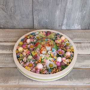 NyusziBarátok- Húsvéti Ajtódísz /Virágos Ajtódísz/Tavaszi Ajtódísz /Falidísz - ünnepi díszek, dekorációk - húsvéti díszek és dekorációk - húsvéti ajtódísz, kopogtató - Meska.hu