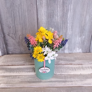  Színes Tavasz  - Tavaszi Asztaldísz/Virágos Asztaldísz - Meska.hu