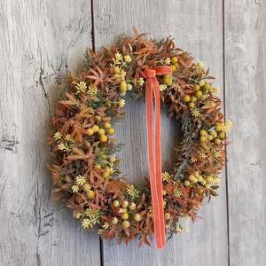 Már Vártalak - Bogyós Kopogtató/ Őszi Kopogtató /Őszi Ajtódísz /Falidísz/ - otthon & életmód - dekoráció - ajtó- és ablak dekoráció - ajtódísz & kopogtató - Meska.hu