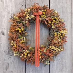 Már Vártalak - Bogyós Kopogtató/ Őszi Kopogtató /Őszi Ajtódísz /Falidísz/ - otthon & életmód - dekoráció - ajtó- és ablak dekoráció - ajtódísz & kopogtató - Meska.hu