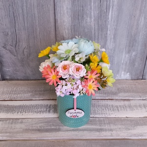  Üde Virágok  - Tavaszi Asztaldísz/Virágos Asztaldísz/Anyák-napi Asztaldísz, Otthon & Életmód, Virágdekoráció, Virágdíszek, Virágdísz kaspóban, Virágkötés, MESKA