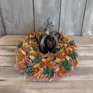 Szárazvirág Szerelem- Szárazvirág Ajtódísz/Tavaszi Ajtódísz/Szárazvirág Kopogtató/Nyári Ajtódísz/Falidísz/Koszorú - otthon & életmód - dekoráció - ajtó- és ablak dekoráció - ajtódísz & kopogtató - Meska.hu