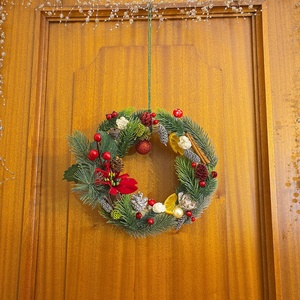 Örökzöld karácsonyi koszorú - karácsony - adventi díszek - adventi koszorú - Meska.hu