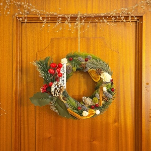 Örökzöld karácsonyi koszorú - karácsony - adventi díszek - adventi koszorú - Meska.hu