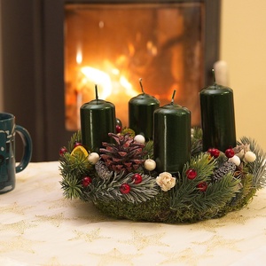 Adventi koszorú - karácsony - adventi díszek - adventi koszorú - Meska.hu