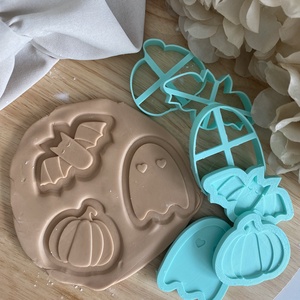 3D fondant forma és kiszúró - Halloween - 3 darabos szett, Otthon & Életmód, Konyhafelszerelés, tálalás, Sütés, főzés, Sütikiszúró, Mézeskalácssütés, Mindenmás, MESKA