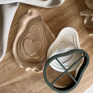 3D fondant forma és kiszúró - Avokado , Otthon & Életmód, Konyhafelszerelés, tálalás, Sütés, főzés, Sütikiszúró, Mézeskalácssütés, Mindenmás, MESKA
