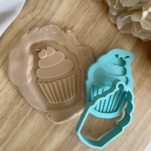 3D fondant forma és kiszúró - Cupcake, Otthon & Életmód, Konyhafelszerelés, tálalás, Sütés, főzés, Sütikiszúró, Mézeskalácssütés, Mindenmás, MESKA