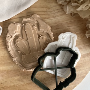 3D fondant forma és kiszúró - Kaktusz, Otthon & Életmód, Konyhafelszerelés, tálalás, Sütés, főzés, Sütikiszúró, Mézeskalácssütés, Mindenmás, MESKA