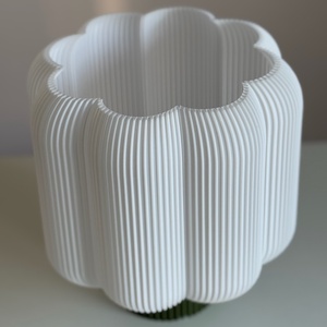 Flower asztali lámpa - 3D nyomtatott - fenntartható - modern - otthon & életmód - lámpa - asztali lámpa - Meska.hu