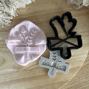 3D fondant forma és sütikiszúró - Valentin nap Virágok, Otthon & Életmód, Konyhafelszerelés, tálalás, Sütés, főzés, Sütikiszúró, Mézeskalácssütés, Mindenmás, MESKA