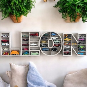 Matchbox fali tároló Hot Wheels polc Kisautó Játék tartó - 3D nyomtatott - fenntartható - modern - Montessori - Meska.hu