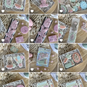 Húsvéti sütikiszúró, kekszforma, fondant pecsét - ünnepi díszek, dekorációk - húsvéti díszek és dekorációk - húsvéti sütikiszúró - Meska.hu