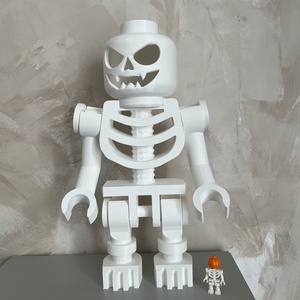 Halloween LEGO figura mécsestartó � 33 cm-es csontváz dekoráció - gyerekszoba halloweeni dekoráció - otthon & életmód - dekoráció - halloween - halloweeni dekoráció - Meska.hu