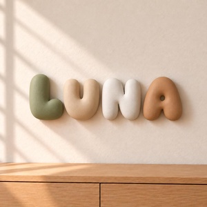 Névtábla gyerekszobába / babaszoba felirat / Bubble letter - Meska.hu