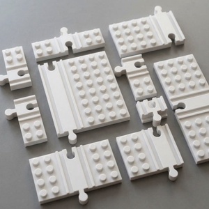 LEGO Duplo � Fa vonatpálya adapter / Összekötő elem szett, Játék & Sport, Kisautók, járművek, Vonat, , MESKA